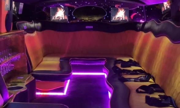 Nardo Grey Hummer limousine