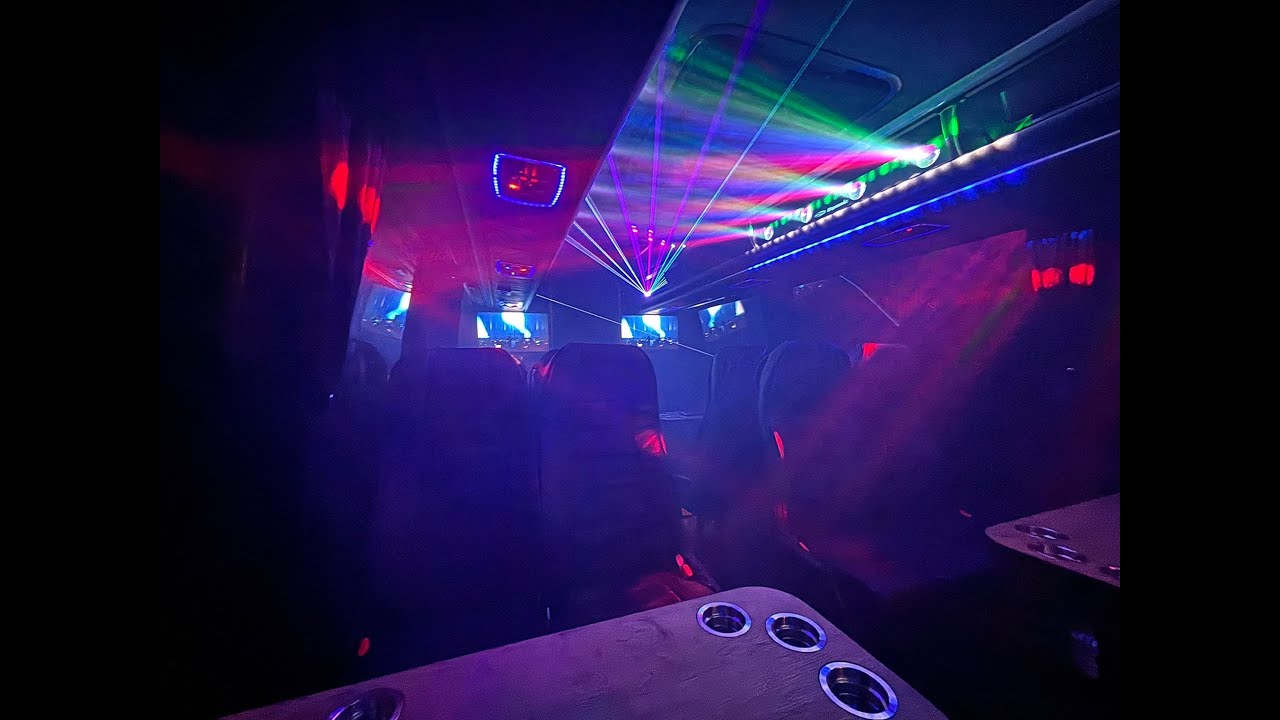 Videovoorbeeld The Prestige: het interieur met laserlicht